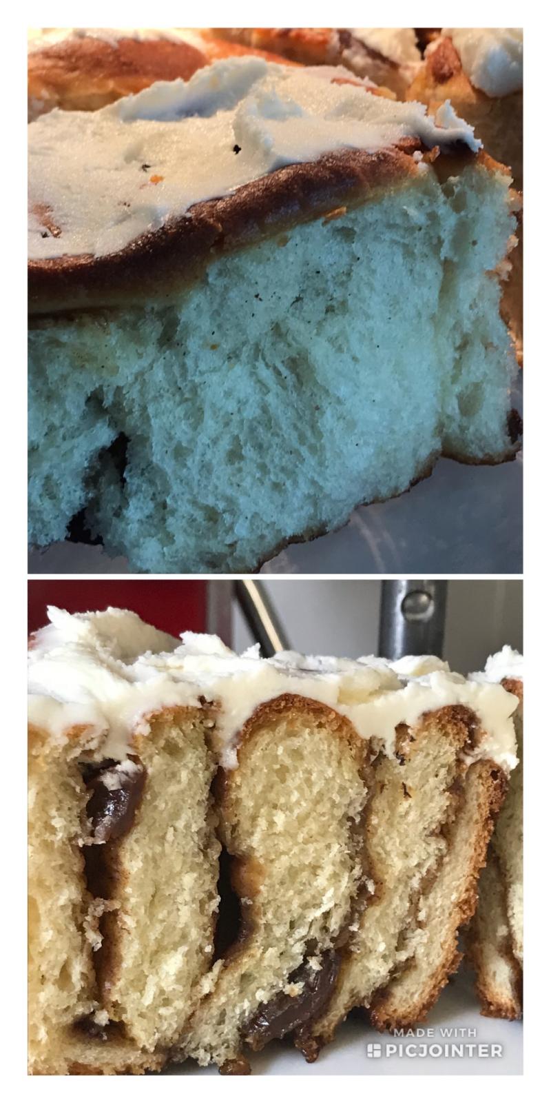 Cinnamon rolls...Light as air.. The Fresh Loaf