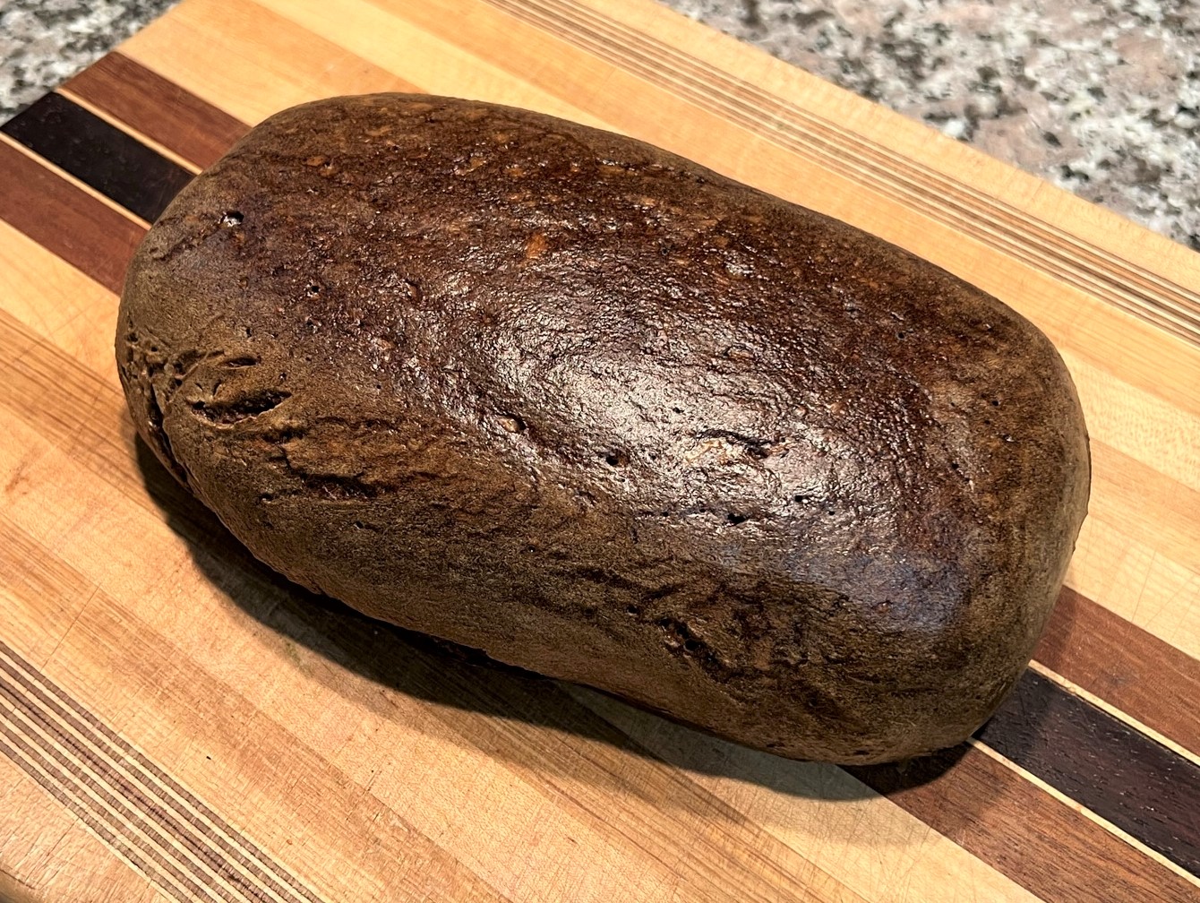 Black Rye Bread (Lithuanian) My Bake The Fresh Loaf