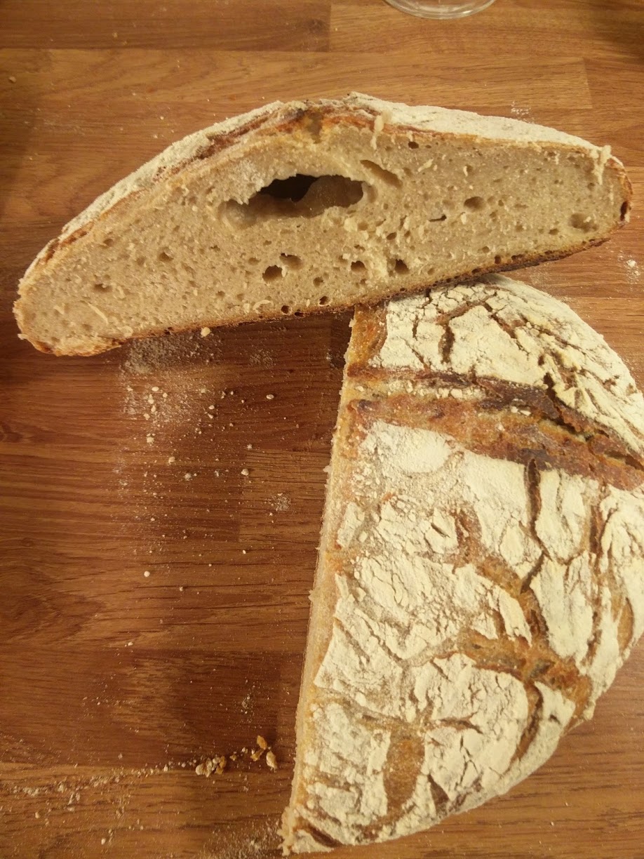 Help with diagnosing compact bread(picture included) The Fresh Loaf
