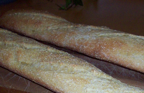 Corn Semolina Baguette