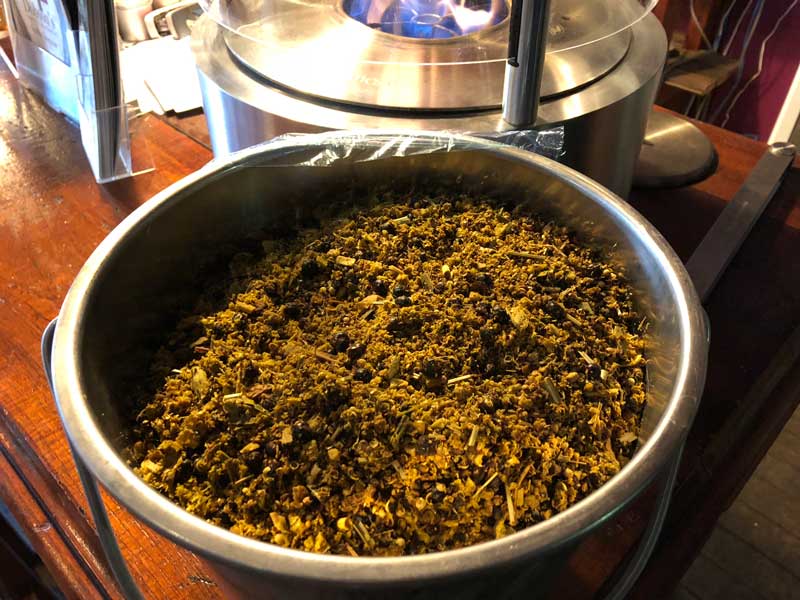 Gin botanicals