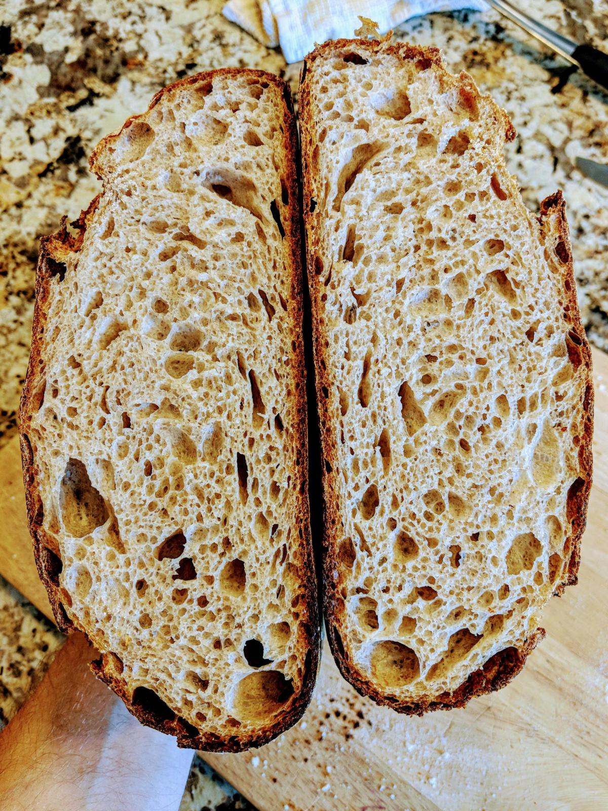 Farmer's bread crumb