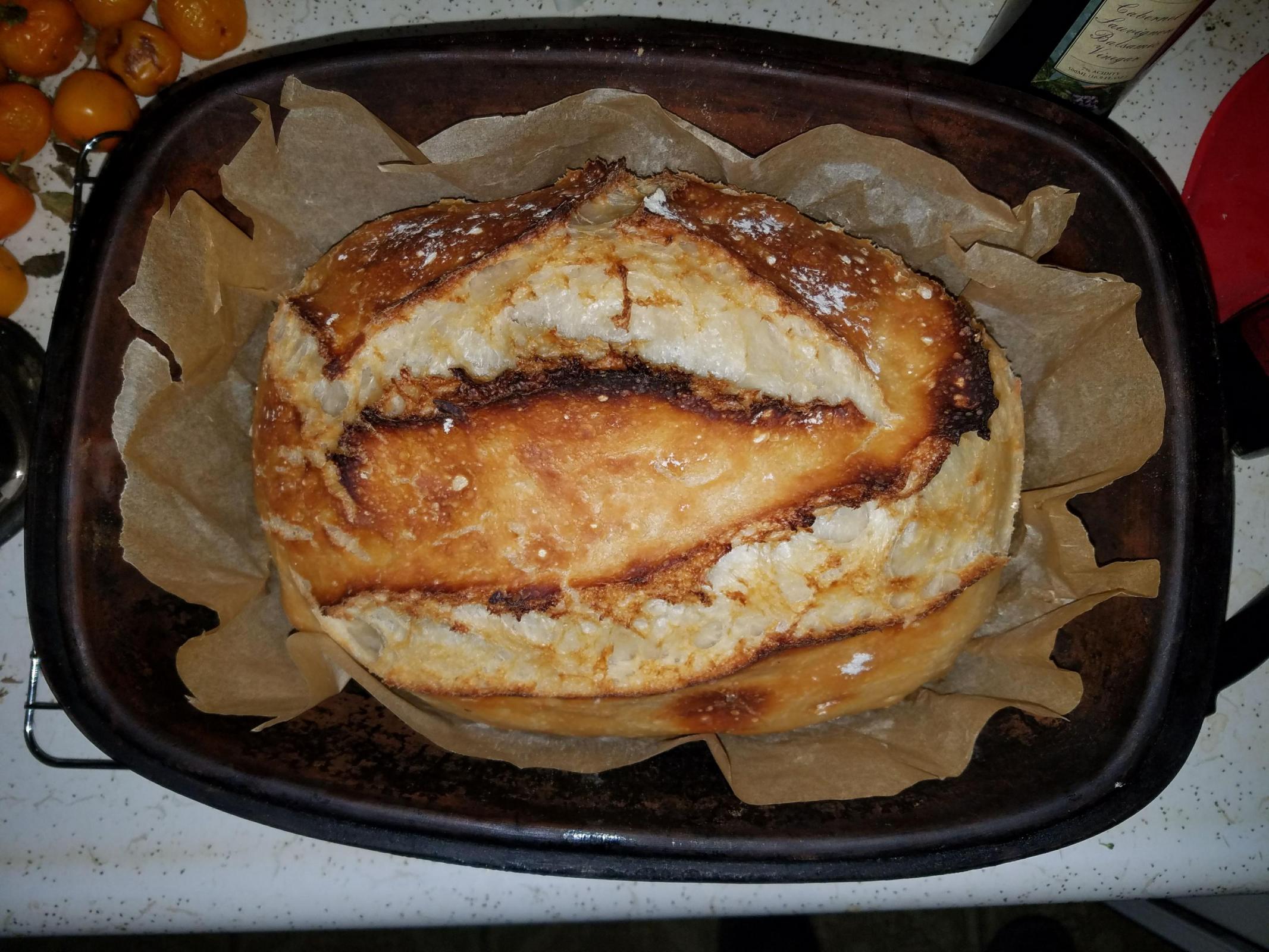 Bread baking with the Romertopf clay baker - Off-Topic Foods - Pizza Making  Forum