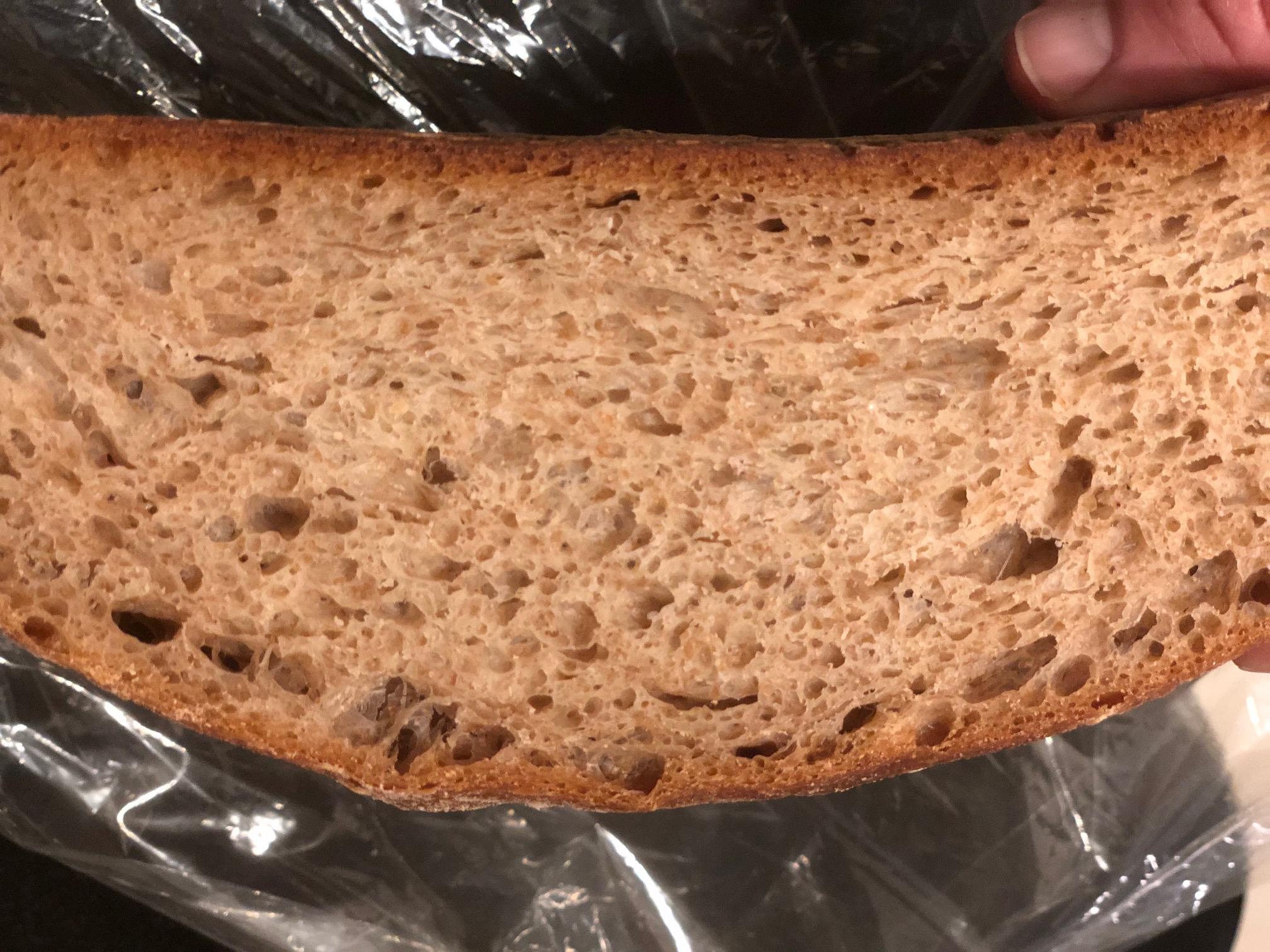 Dreaming of the open crumb I see on pictures here.  