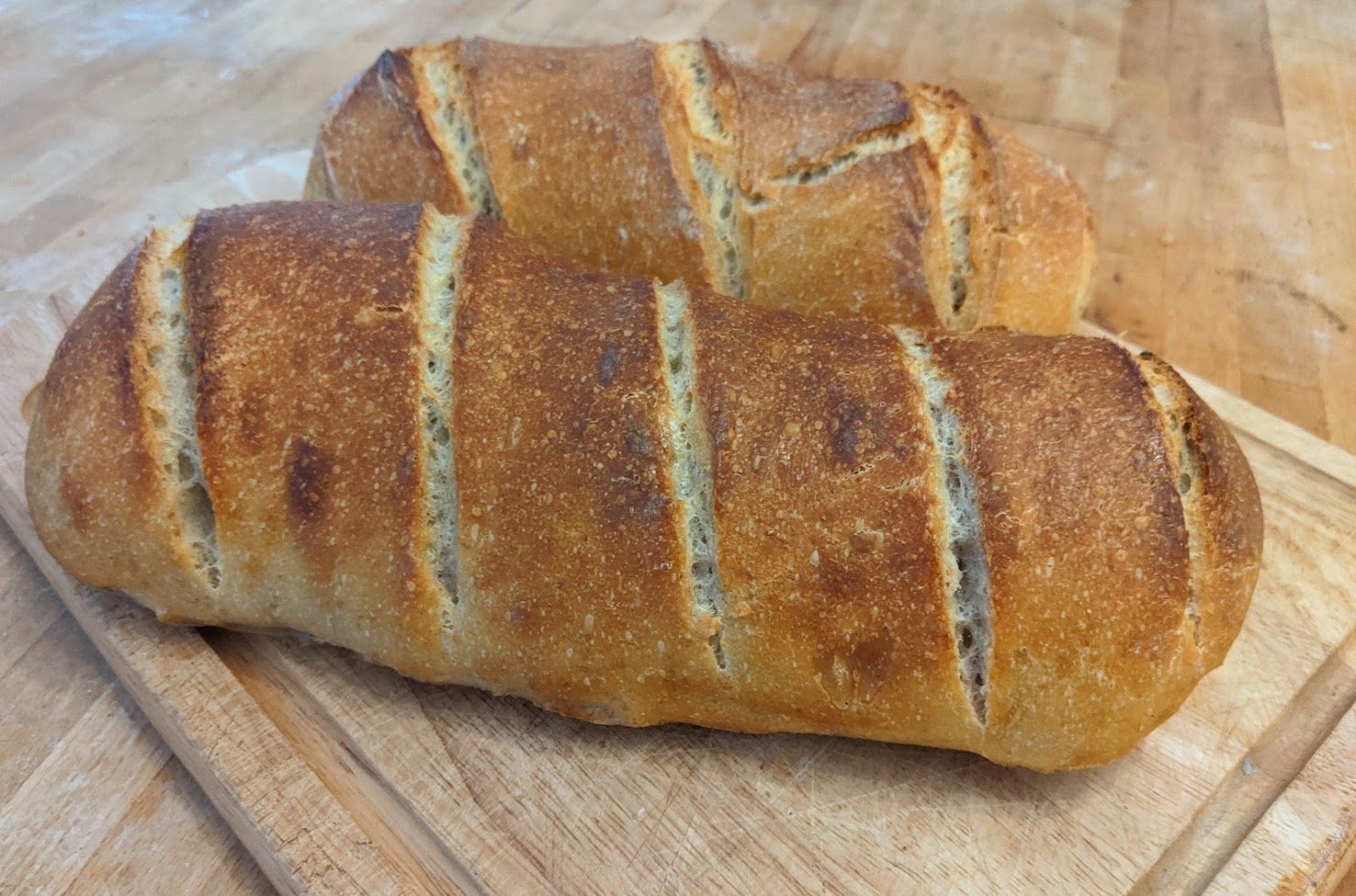 Seeded Sourdough Batons, Recipe