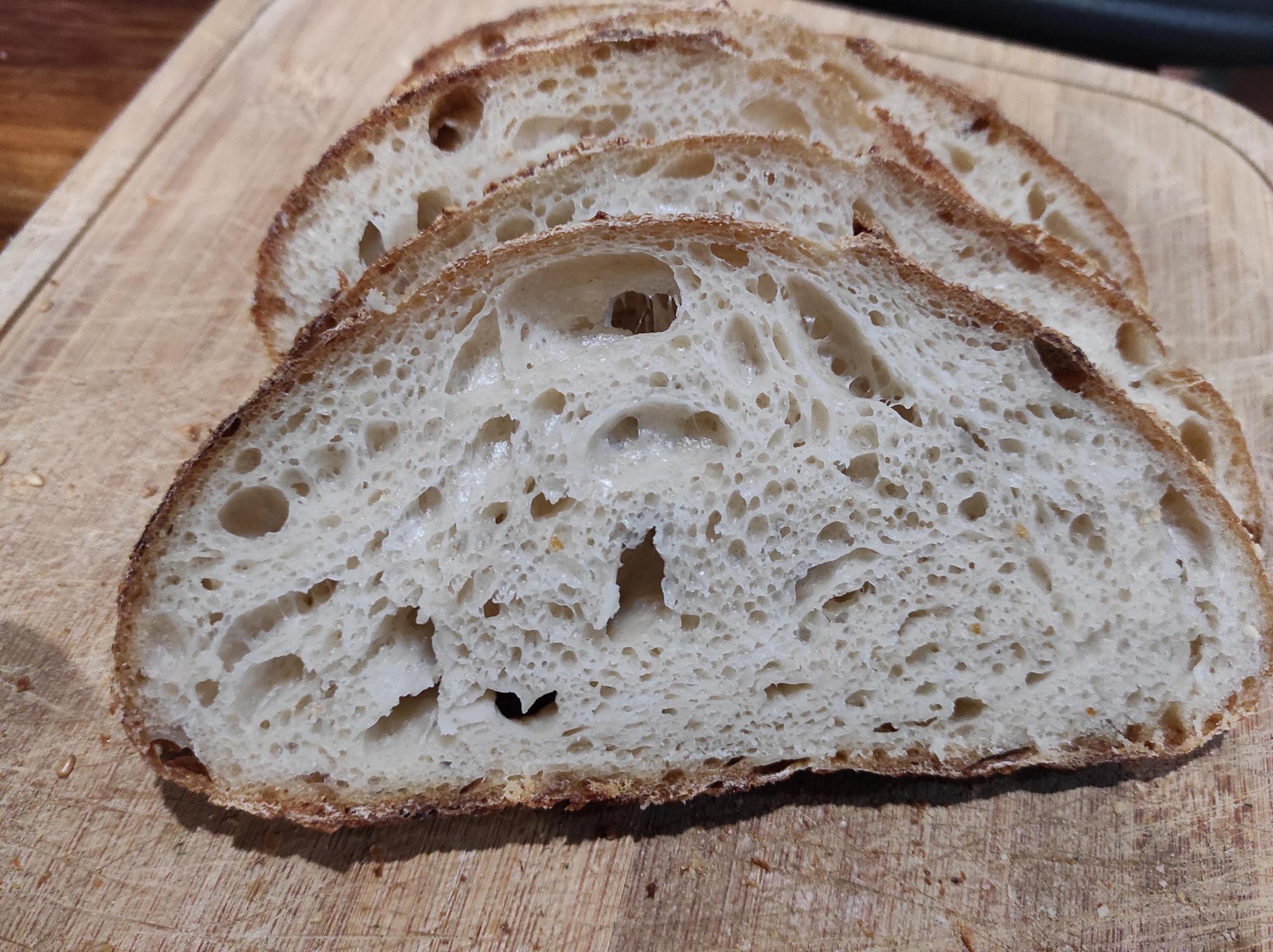 Semolina crumb