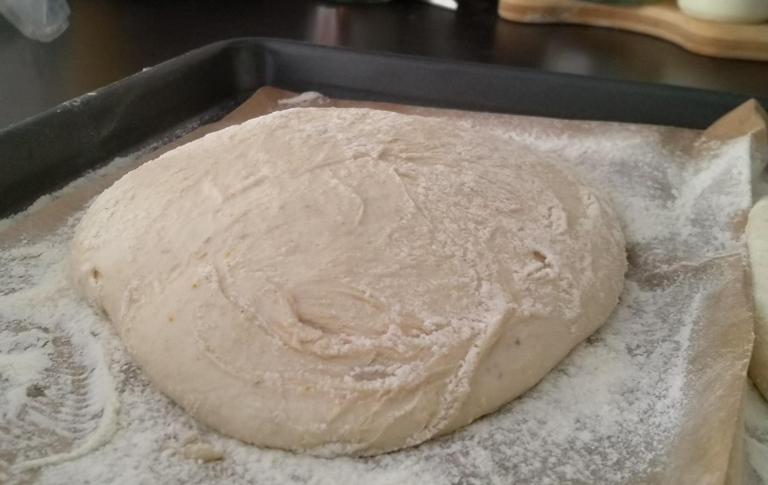 Flat dough