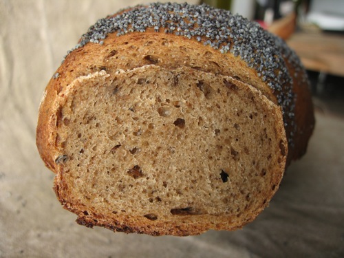 Dan Lepard's Black Pepper Rye crumb