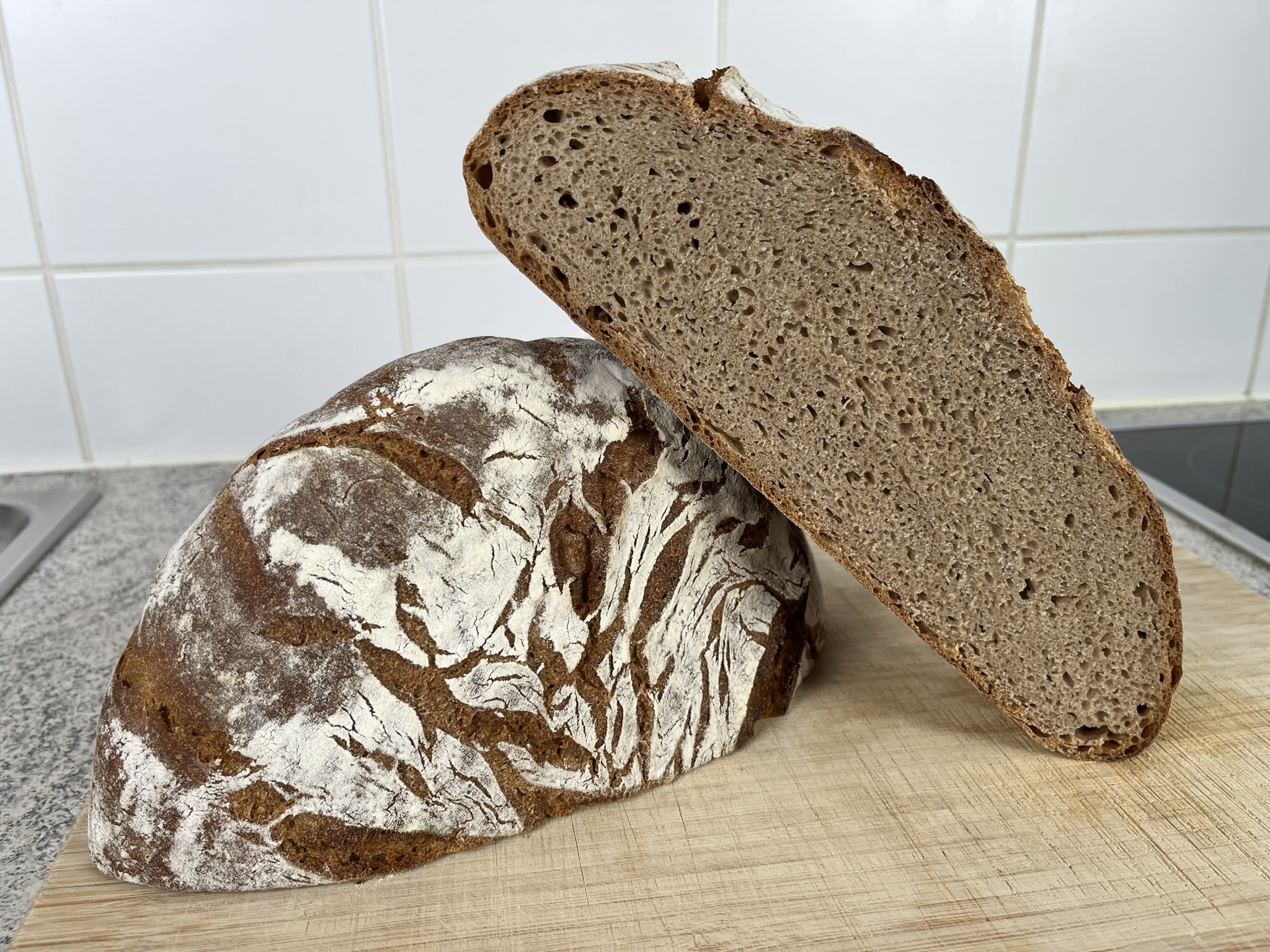 Rye Spelt Sourdough Bread