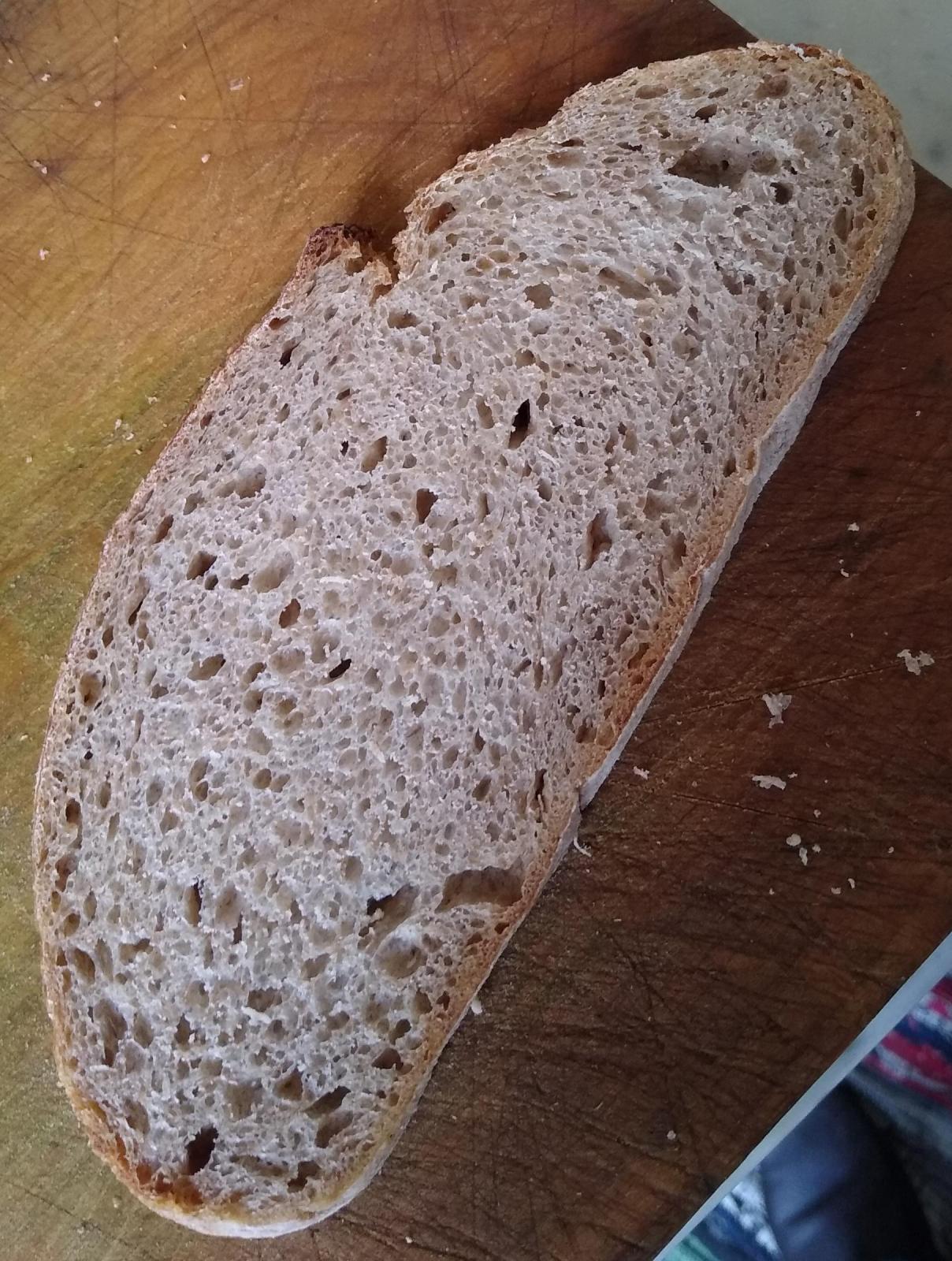 Biga 100% crumb