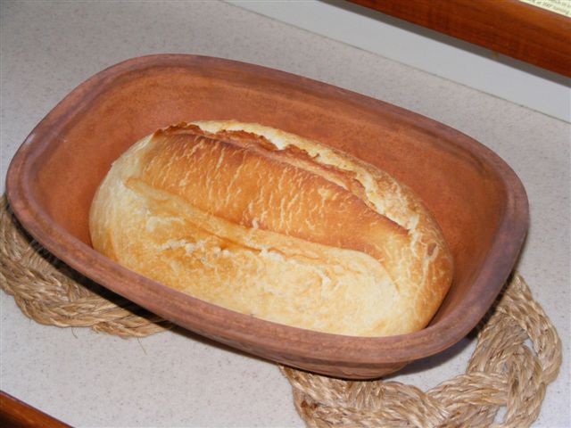 Bread Baking in a Clay Baker