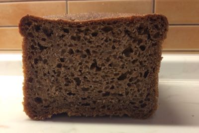 100% rye home-milled