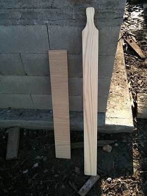 Flipping board and peel