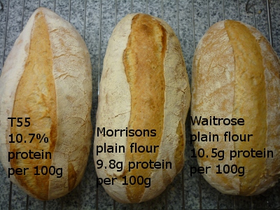 plain flours