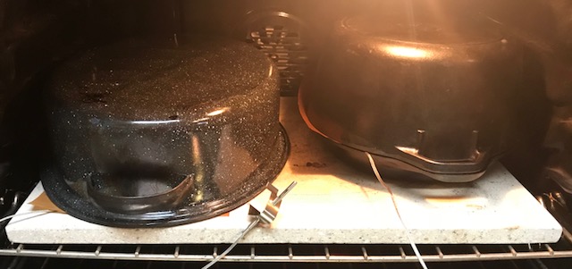 Cast Iron Cooker vs. Granite Ware -Thermal Data