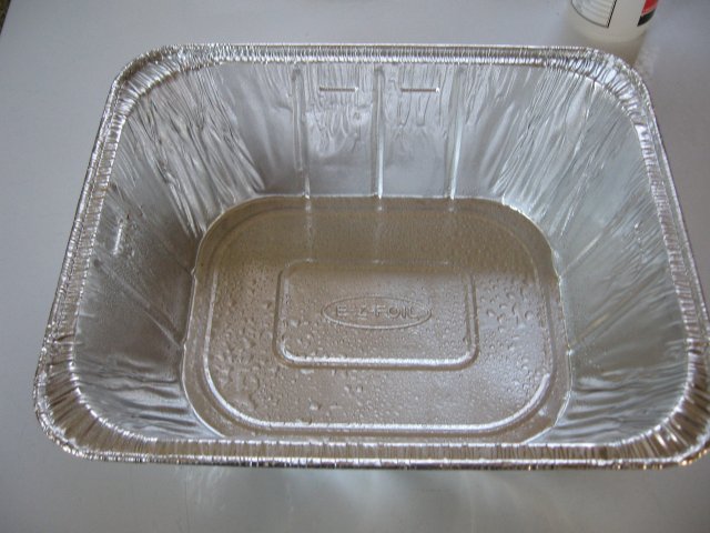 EZ Foil (TM) Roasting Pan - Misted