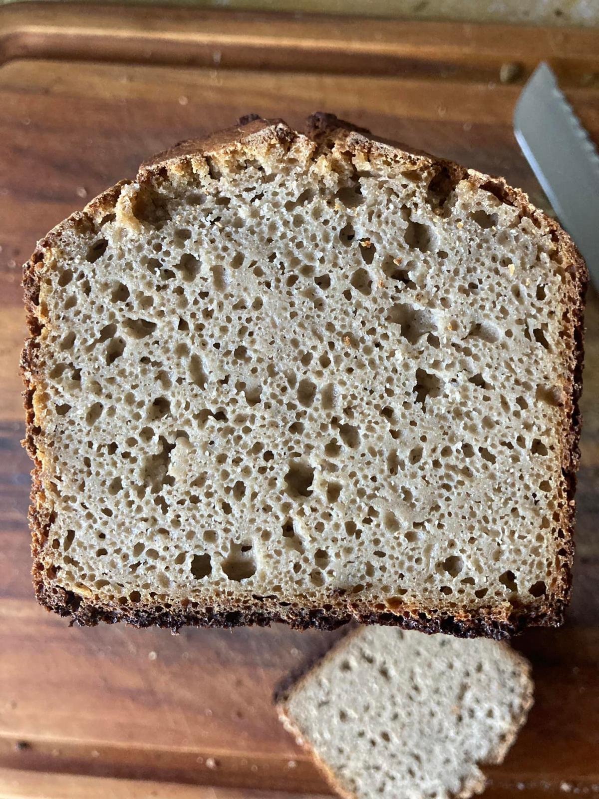 Light Rye style GF Bread