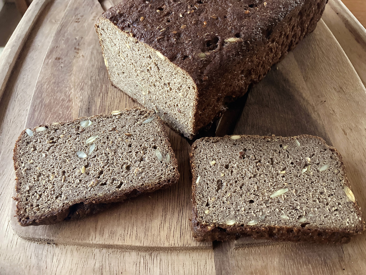 Mock rye bread