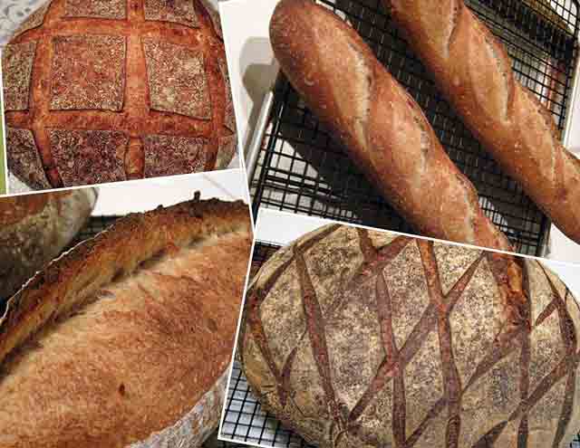 How to score bread dough