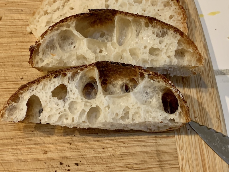 How to make Pan de Cristal with sourdough starter