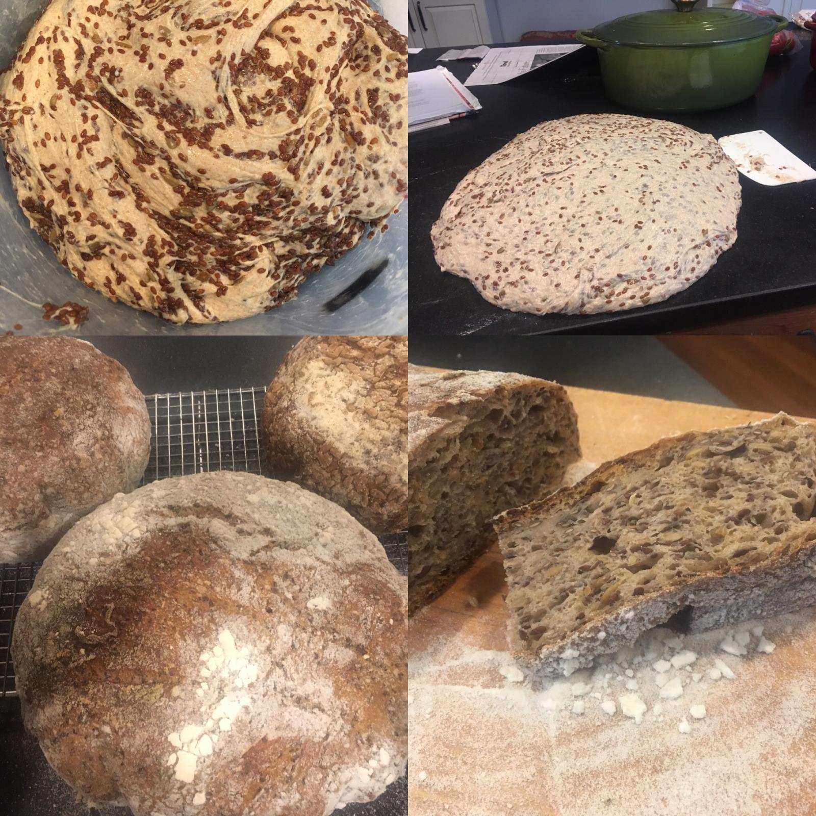 Flax bread