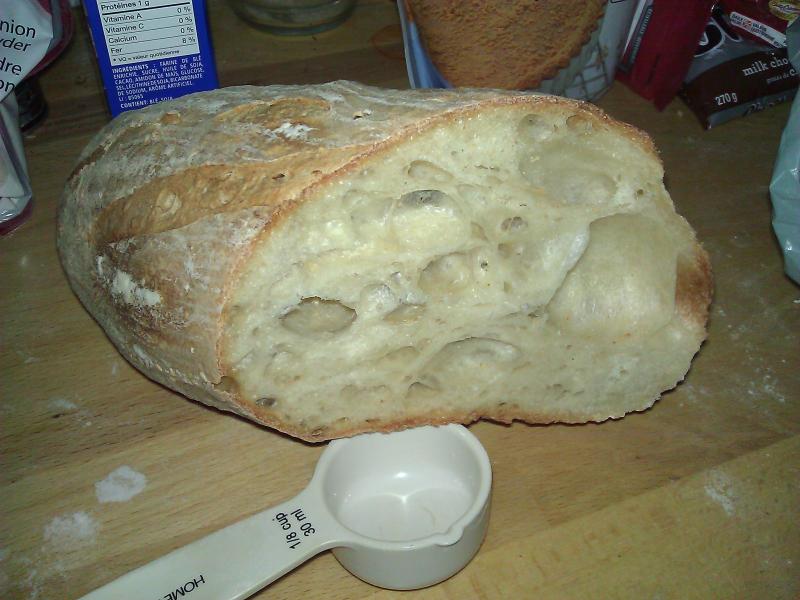 My first real baguette