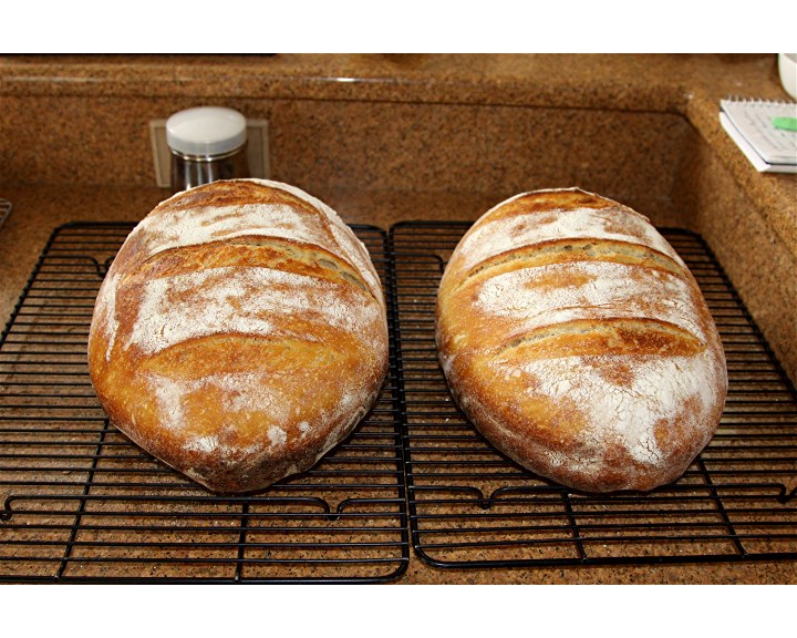 Dutch Oven Baking - Atta Durum Flour and K.A. Bread Flour