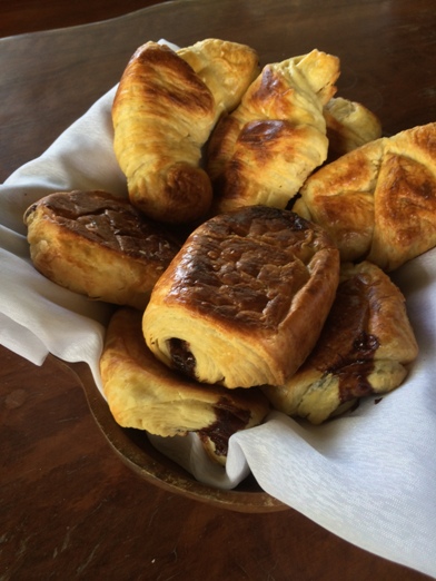 Weekend project: baking Croissants and Pain au Chocolat to appease