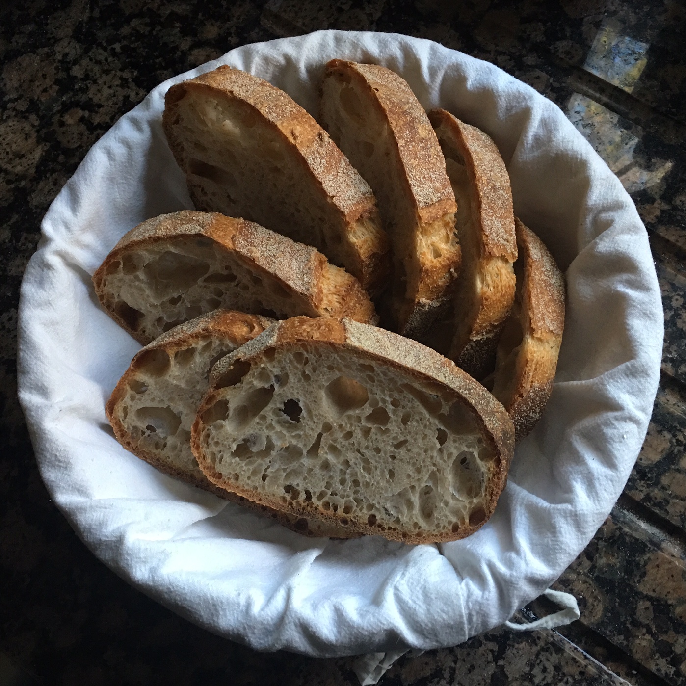 San Joaquin sourdough crumb shot