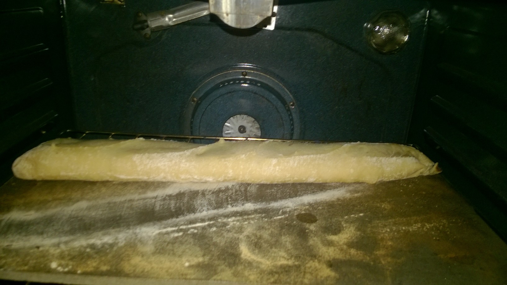 Deep score mid-bake