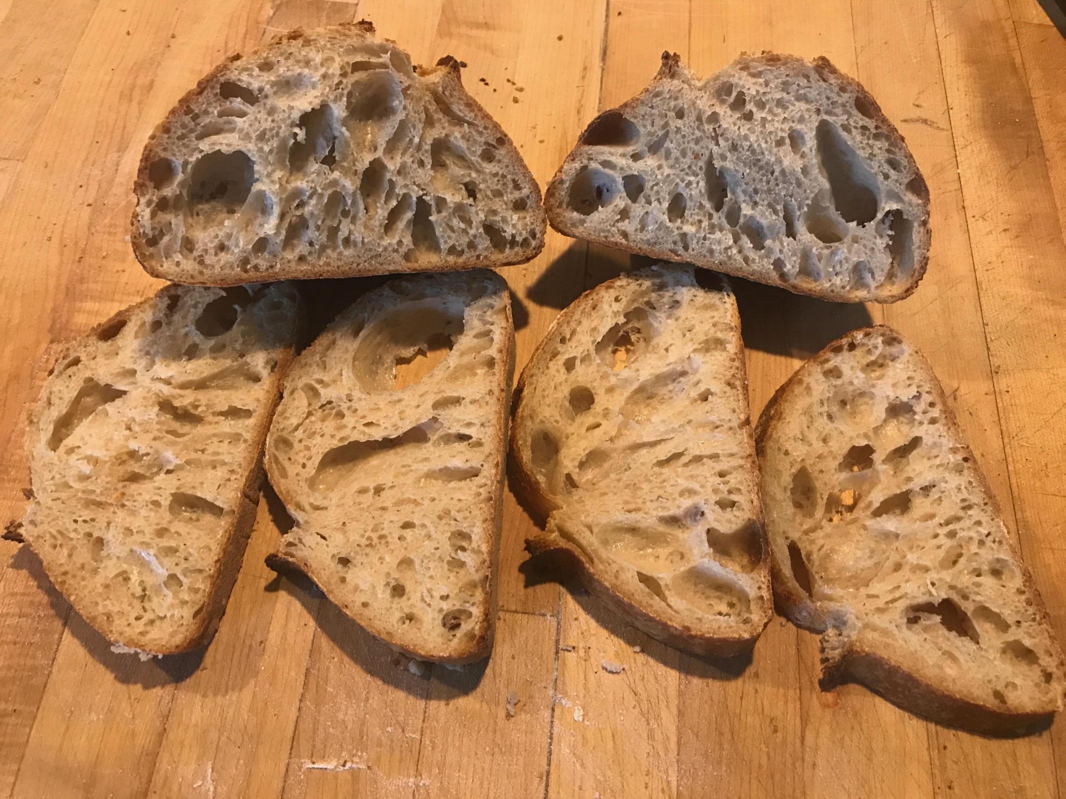 Open Crumb Sourdough Bread — Delectably Mine