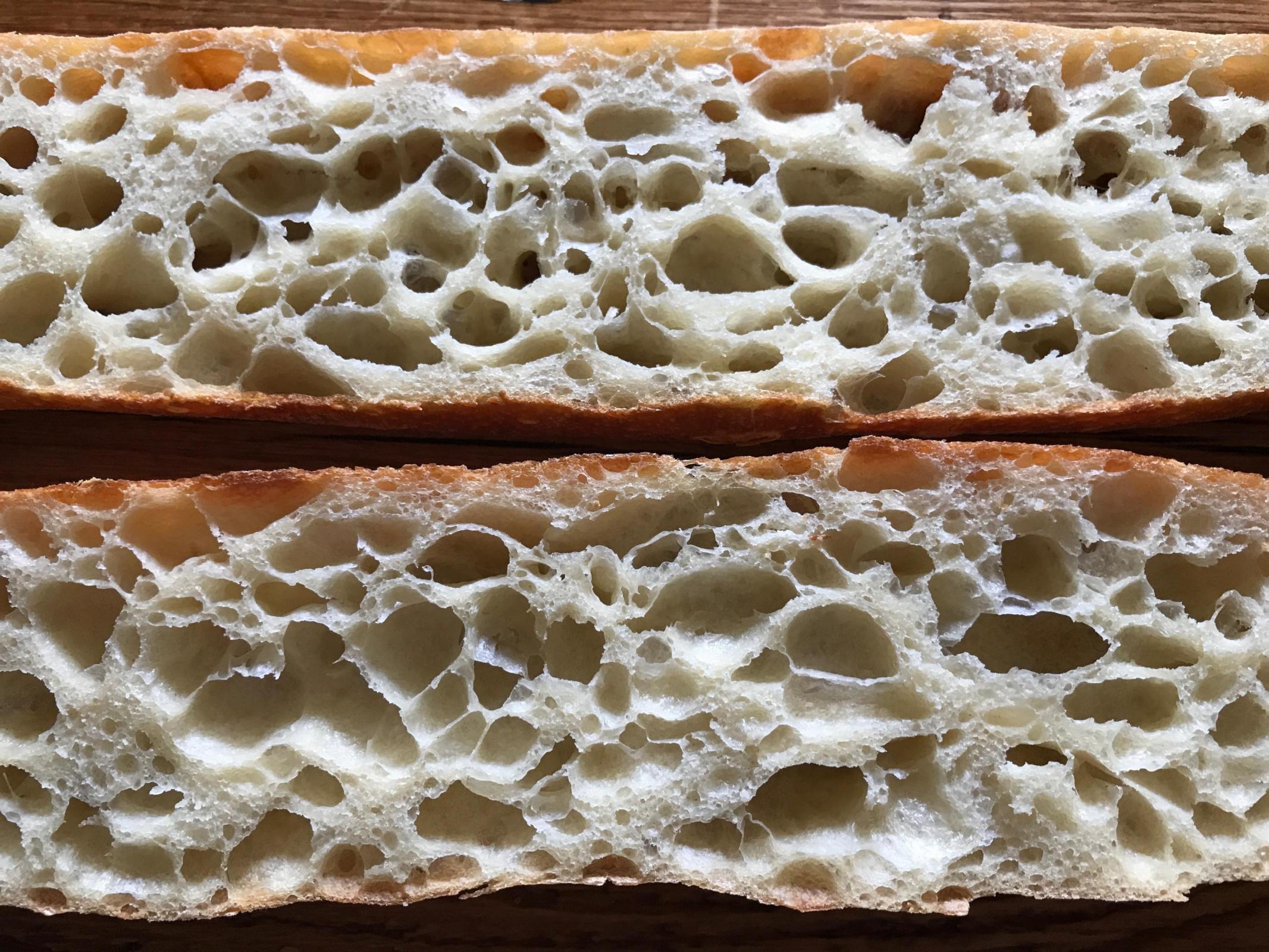 crumb up close