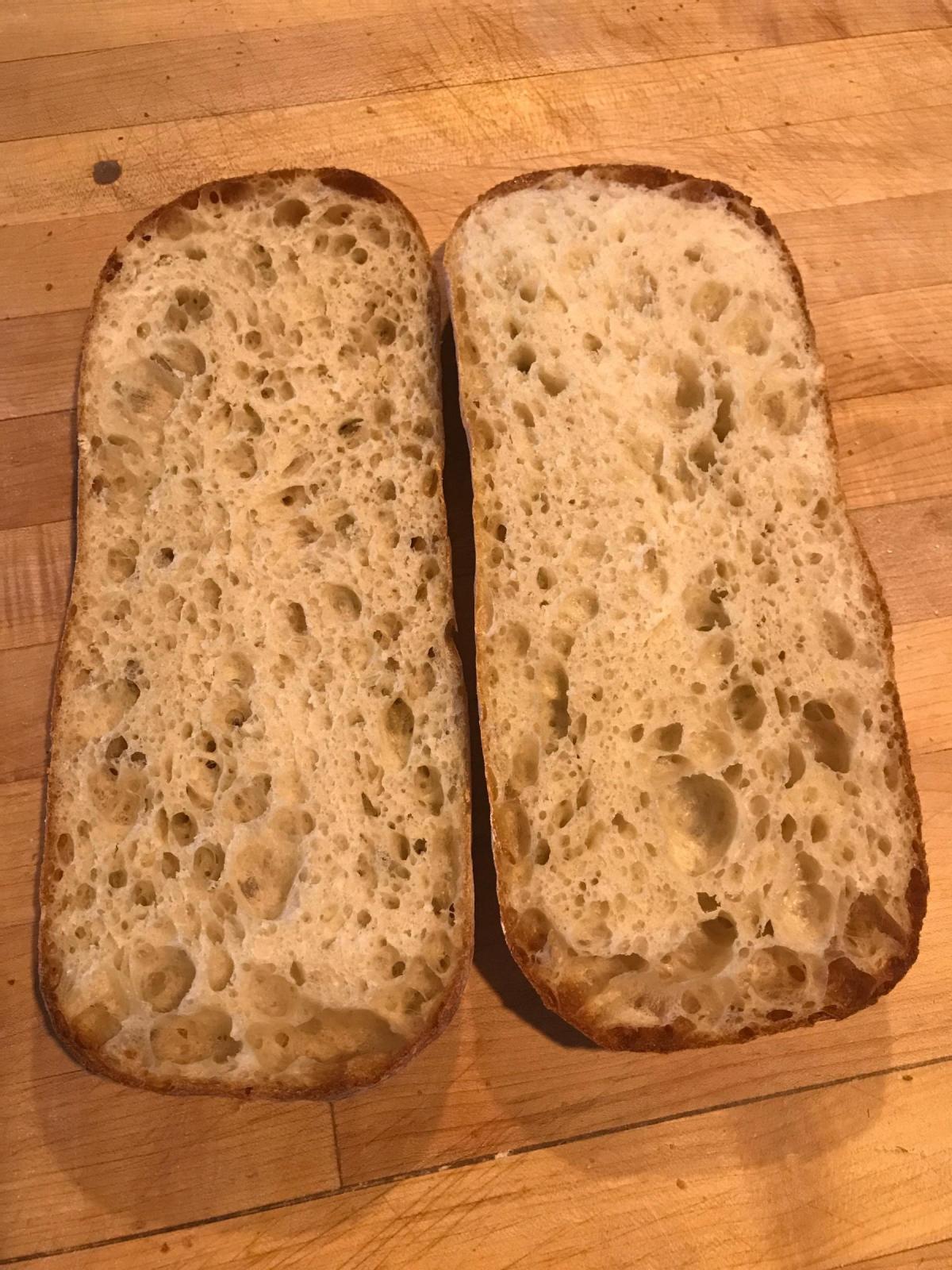 ciabatta crumb