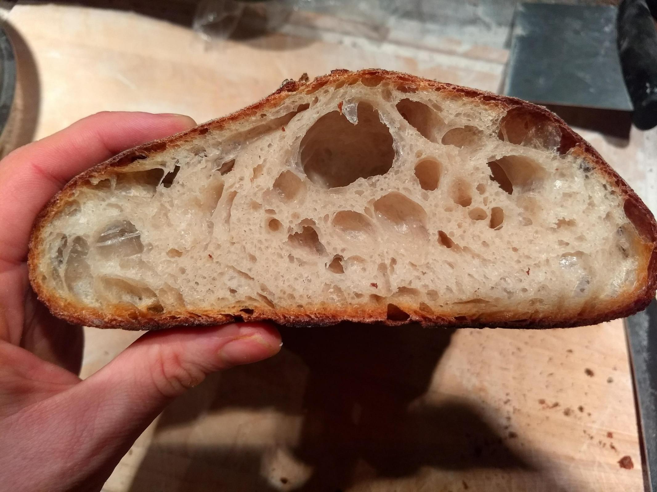 Not-so-open-crumb