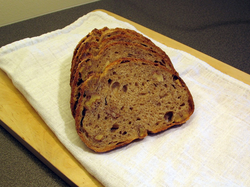 Walnut levain crumb