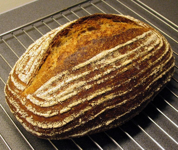 Whole-wheat levain