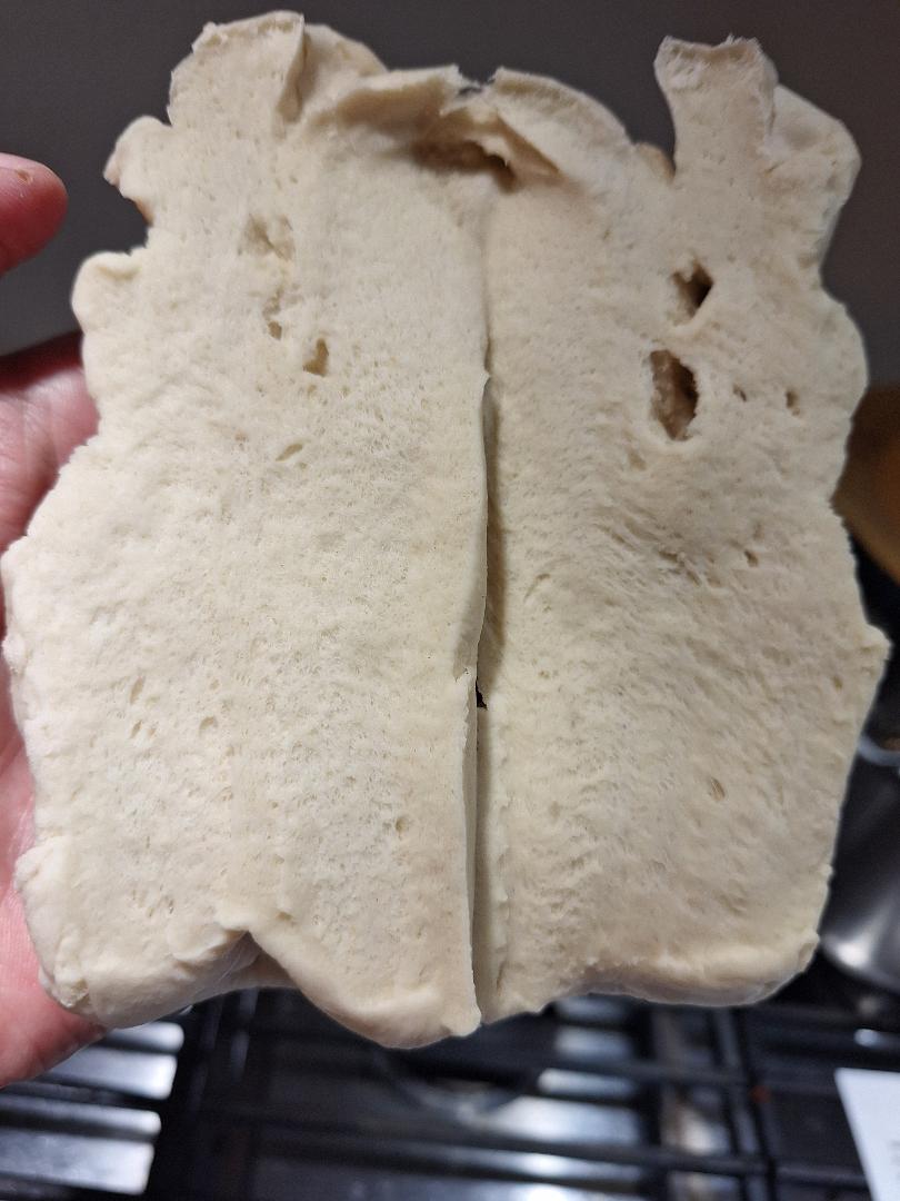 Big holes ar from pH meter...