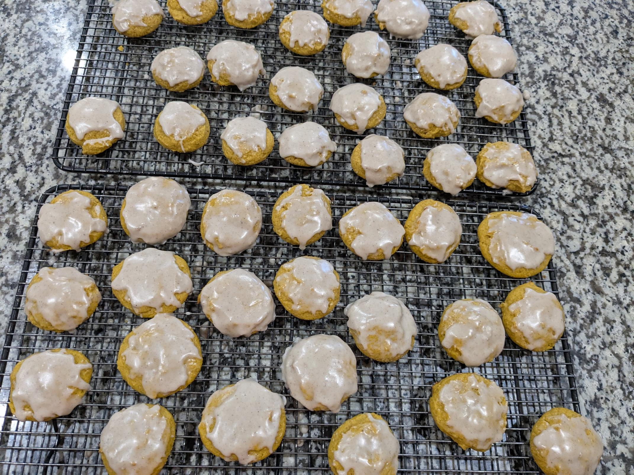 Pumpkin cookies