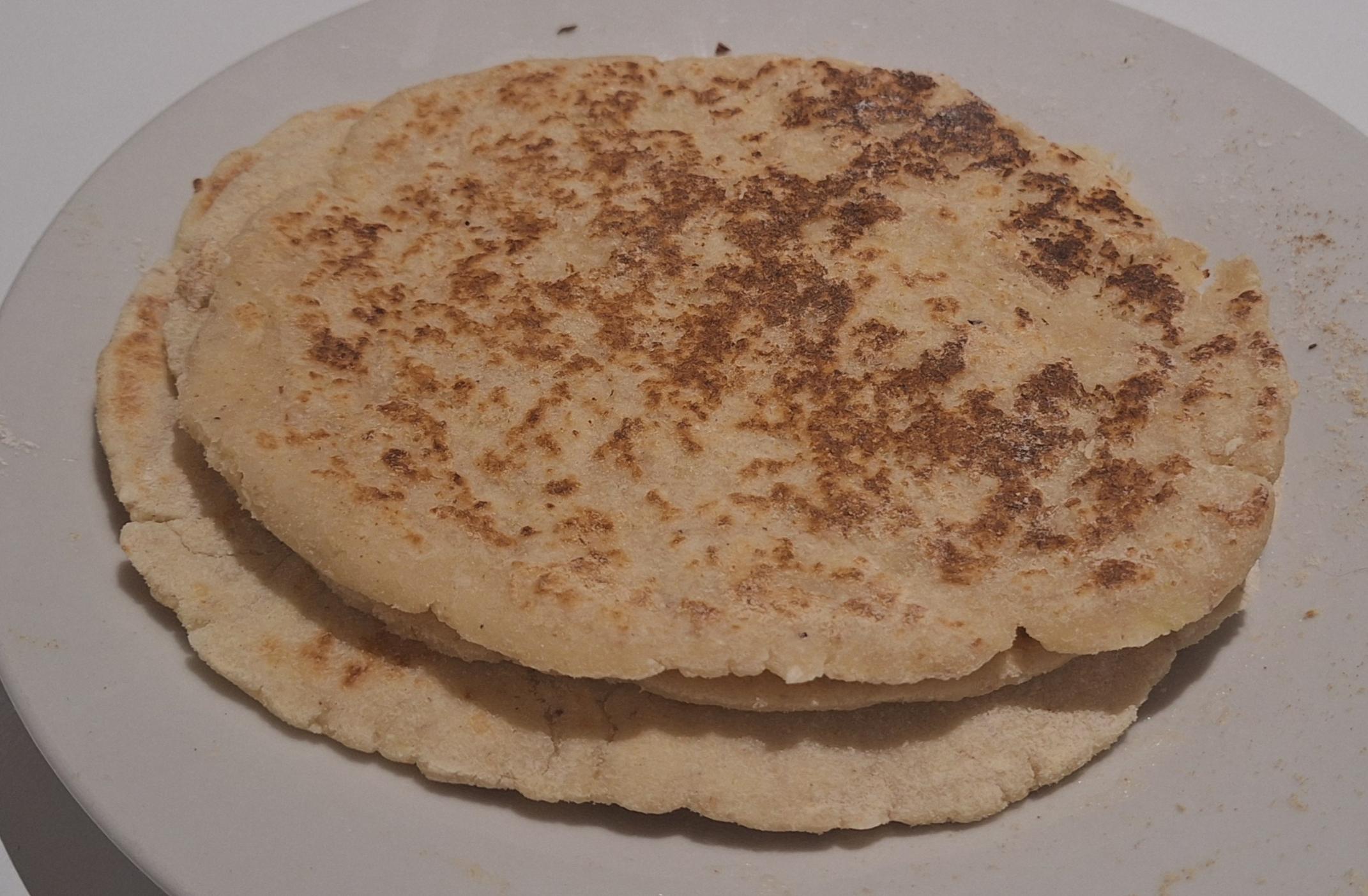 Pile of flatbreads