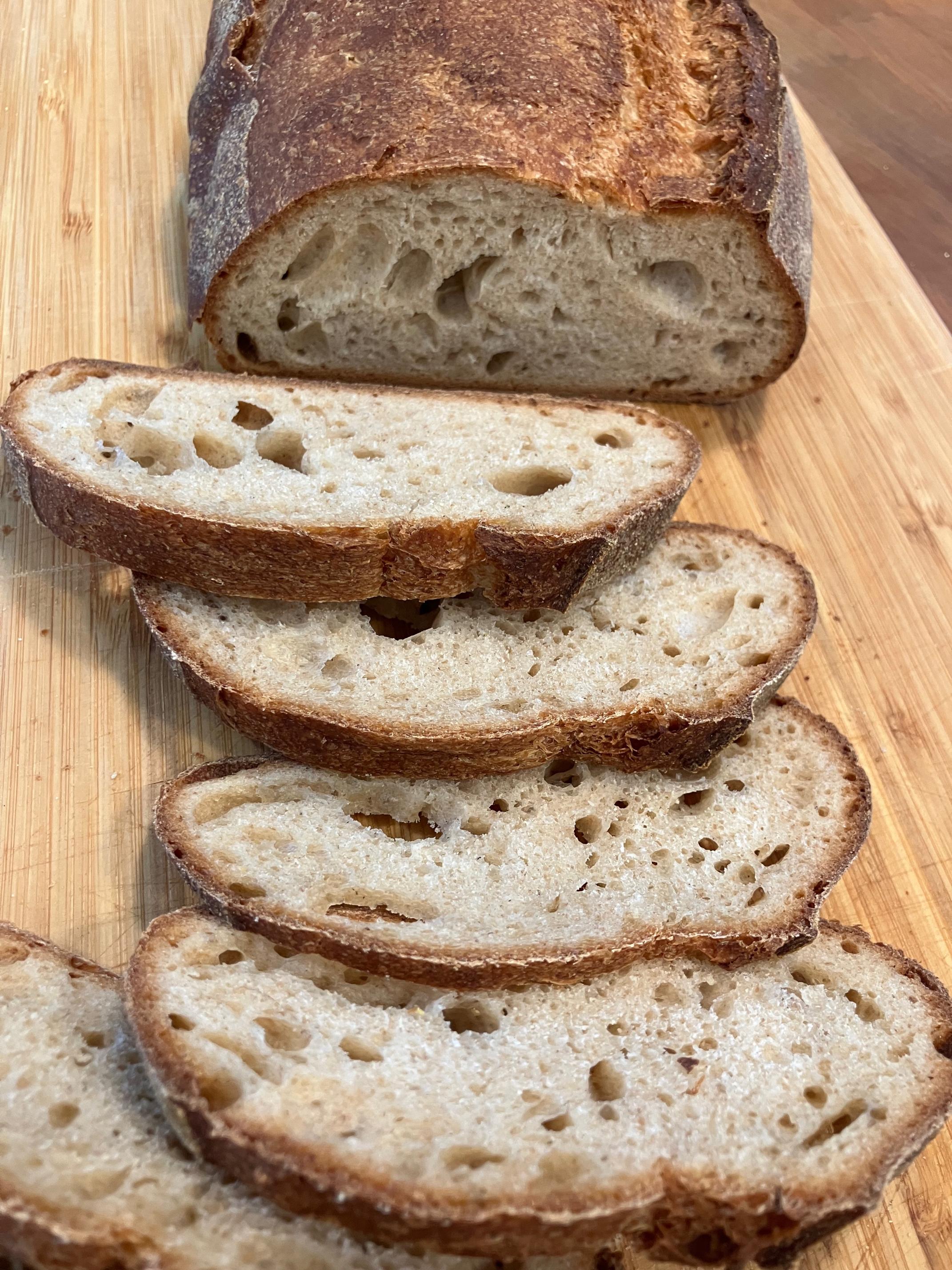 Autumn Maple Rye crumb