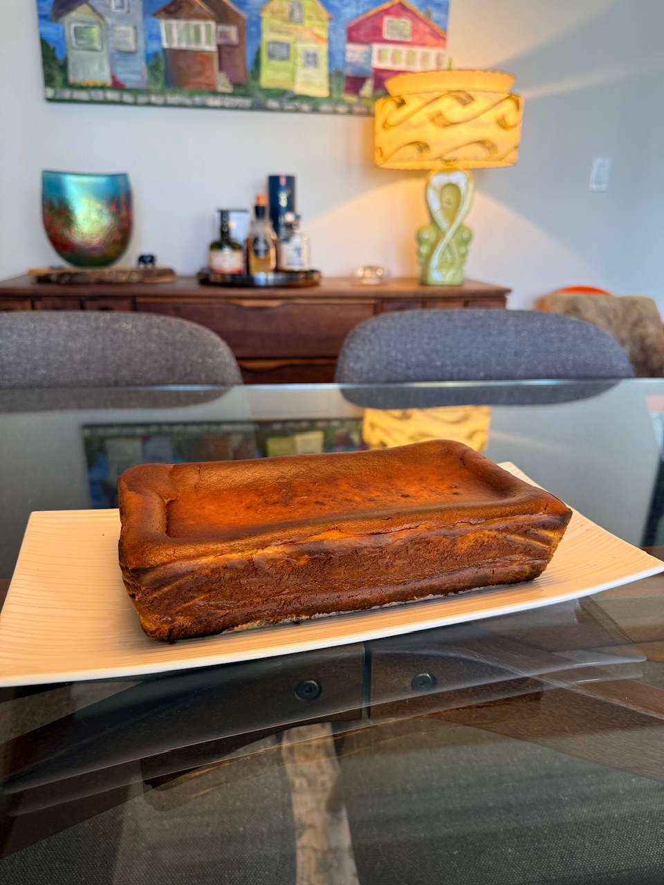 Basque Type Pumpkin Cheesecake | The Contemporary Loaf