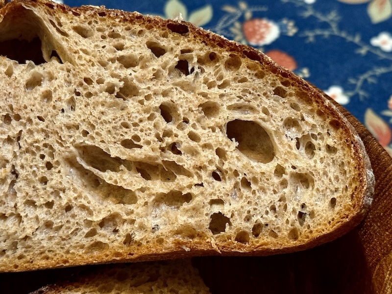 Miche Pointe à Calliere crumb