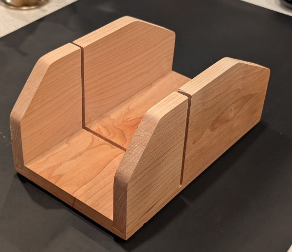 simple wooden slicer