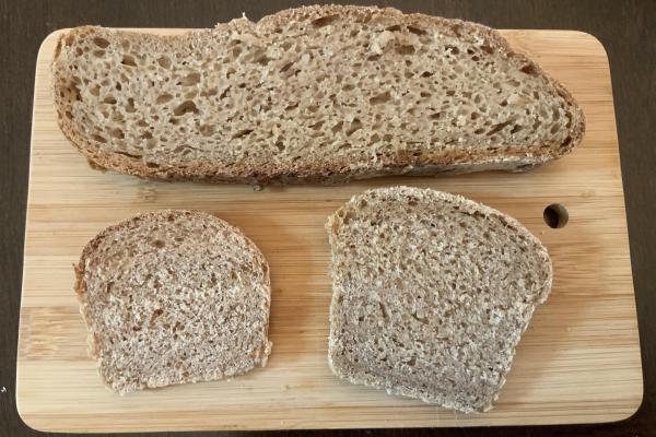 Whole wheat sourdough, KA basic sourdough with yeast, Laurel’s potato bread
