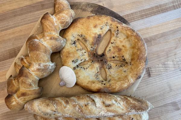 Sand dollar fougasse and it’s inspiration
