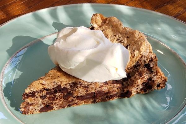Chocolate Walnut Tweed Torte
