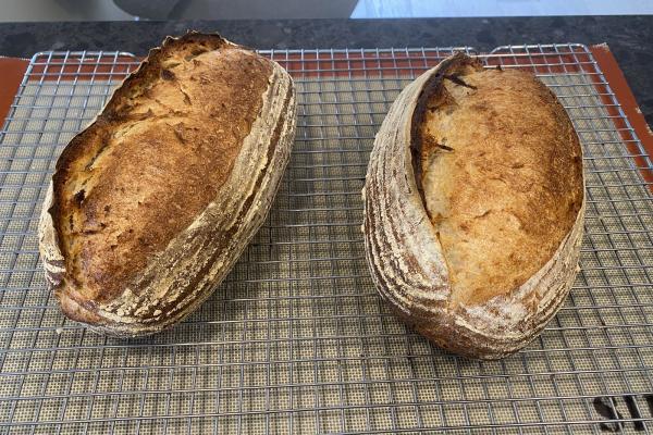 10% stone-milled whole-wheat sourdough