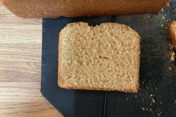 Crumb shot kamut bread
