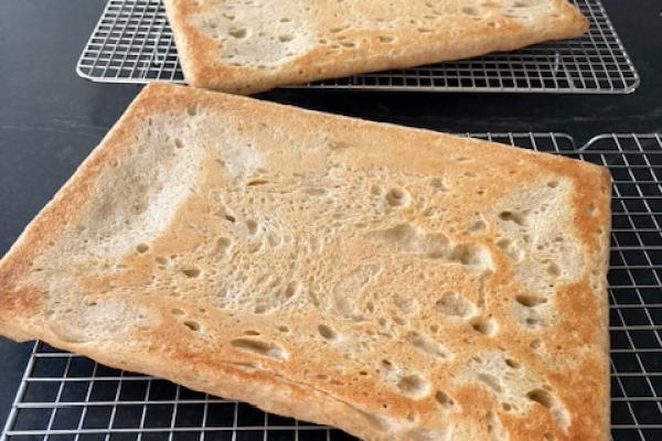 Backside crust