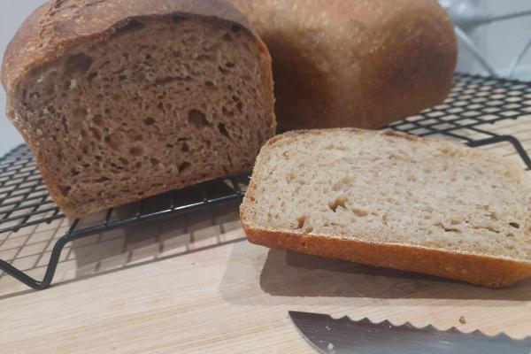 Sourdough with chakki atta & spelt